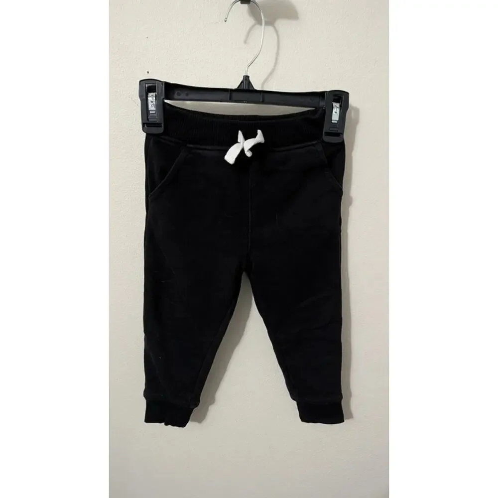 Jumping Beans Spiderman Sweatshirt + Garanimals Black Sweatpants Boys Size 2T